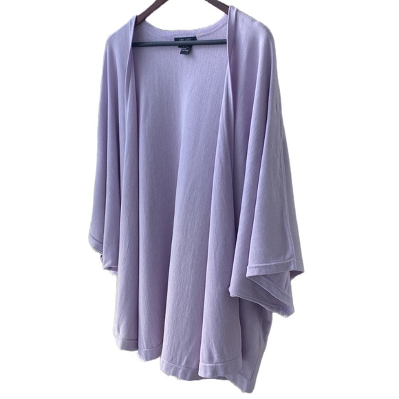 💜Karen Kane Lavender Soft & Silky Stretch Knit Sleeveless Tank Top Plus-Size 2X - Picture 9 of 11